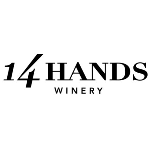 14 Hands Winery logo in black text.