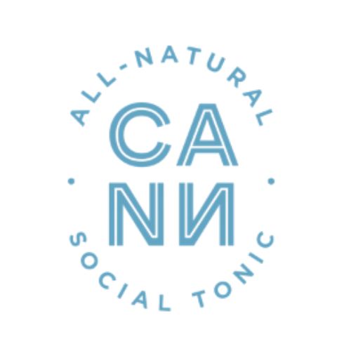 All-natural social tonic logo design.