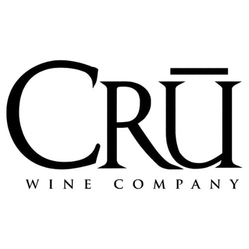 CRŪ Wine Company logo in black text.