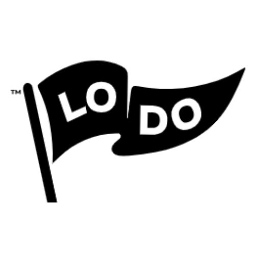 Black flag with "LO" and "DO" text.