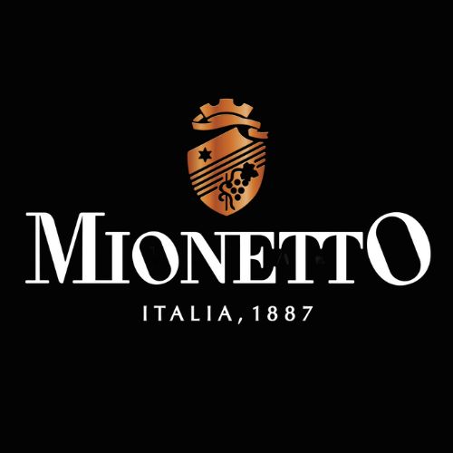 Mionetto logo with crest, Italia 1887.