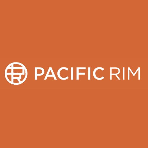 Orange logo with text "Pacific Rim".