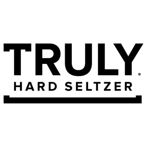 Truly Hard Seltzer logo in black text.