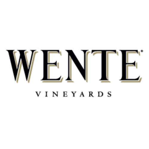 Wente Vineyards logo with bold lettering.